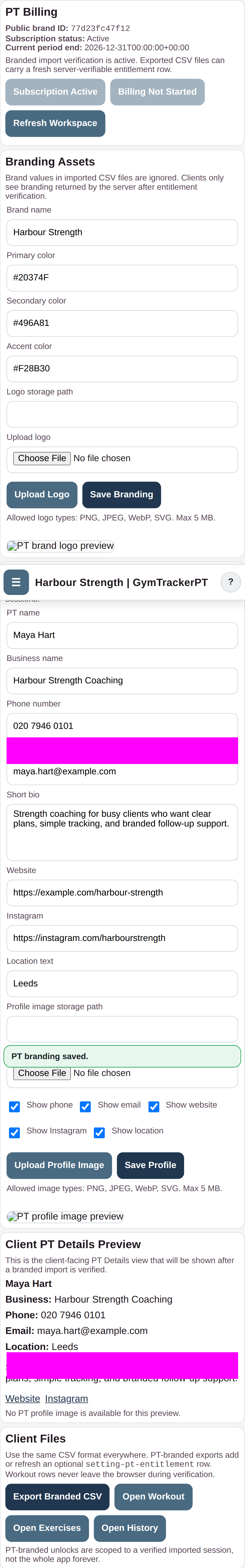 Save your brand and logo