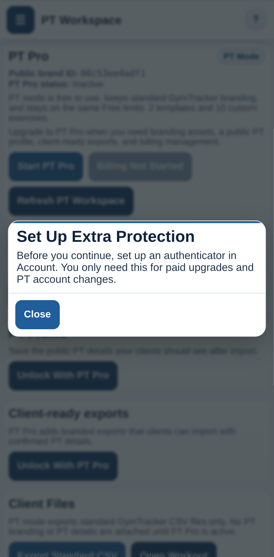 Continue to hosted PT Pro checkout