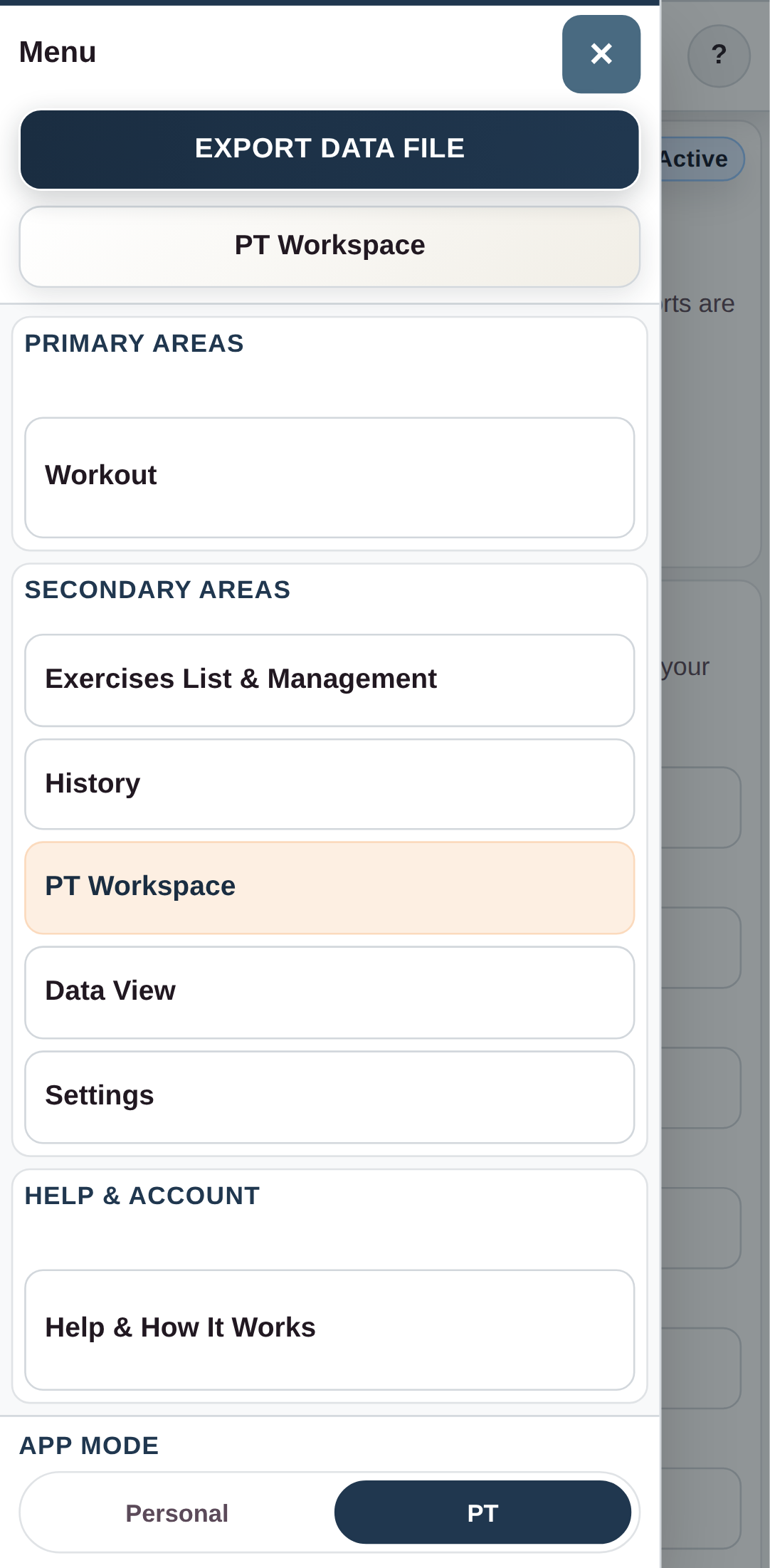 Check the PT mode layout